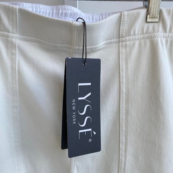 NWT Lysse Repreve Summer Crop Cargo Jogger White Sold Out In Store sz S - Picture 5 of 13